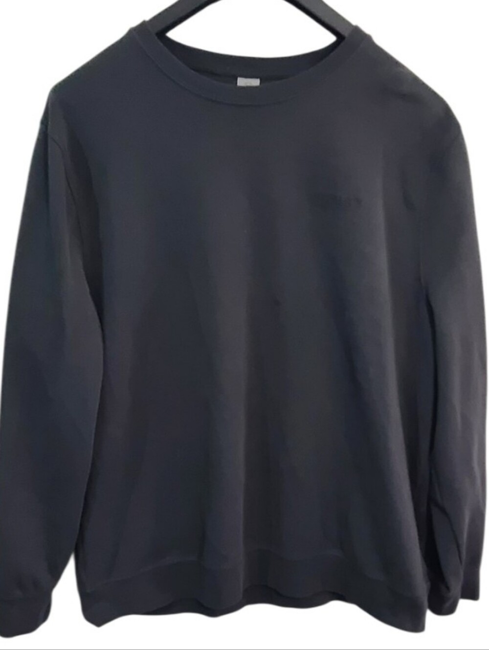 Hurley Men’s XL Black Long Sleeve Crewneck Shirt Athletic Casual Basic